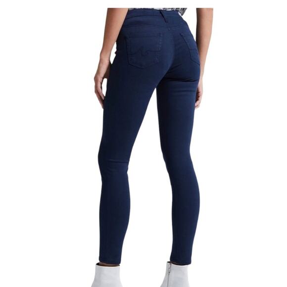 New ~ AG ADRIANO GOLDSCHMIED ~ The Legging ankle Jean ~ Blue Night ~ 25R - Picture 3 of 7